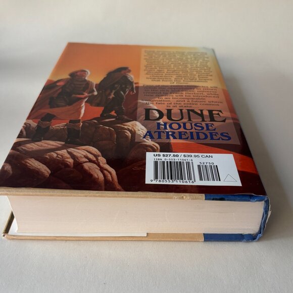 Dune: House Atreides by Brian Herbert & Kevin J. Anderson Hardcover Vintage '99 - Picture 5 of 7